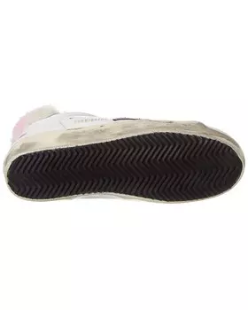 Кожаные кроссовки Golden Goose Superstar, белый