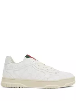 Кожаные кроссовки Gucci, белый