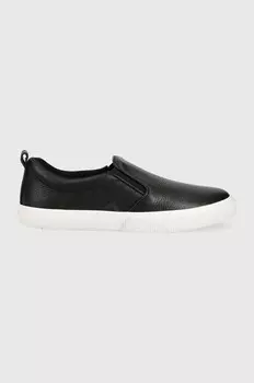 Кожаные кроссовки Haddley Lauren Ralph Lauren, черный
