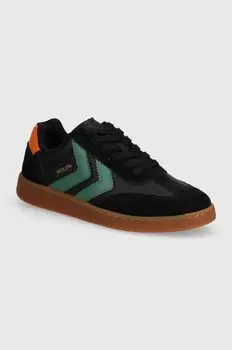 Кожаные кроссовки Hummel, черный