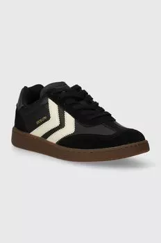 Кожаные кроссовки Hummel, черный