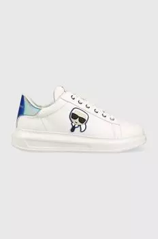 Кожаные кроссовки KAPRI MENS Karl Lagerfeld, белый