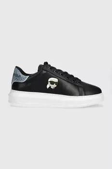 Кожаные кроссовки KAPRI MENS Karl Lagerfeld, черный