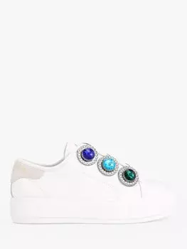 Кожаные кроссовки Kurt Geiger London Laney Octavia, белые