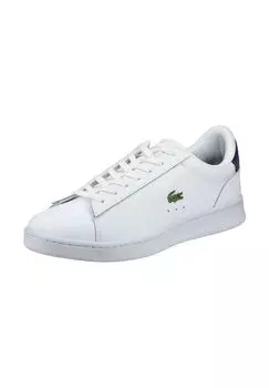 Кожаные кроссовки LACOSTE, цвет Wei_/blau