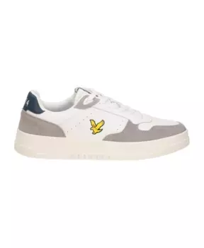 Кожаные кроссовки Lyle & Scott, белый