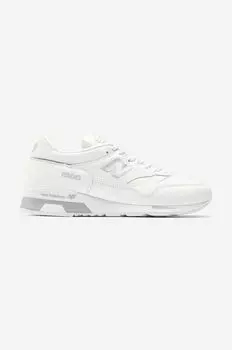 Кожаные кроссовки M1500WHI New Balance, белый