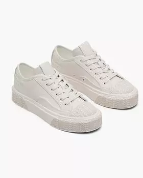 Кожаные кроссовки Marc Jacobs, цвет Cotton White