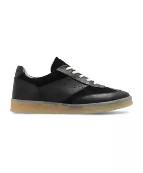 Кожаные кроссовки Mm6 Maison Margiela, черный