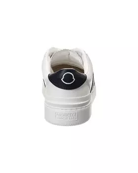 Кожаные кроссовки Moncler Monaco, белый