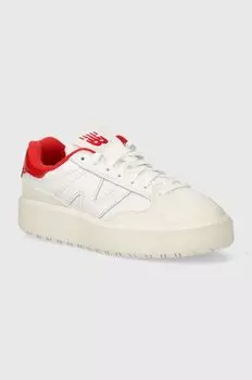 Кожаные кроссовки New Balance, белый