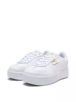 Кожаные кроссовки Palermo elevata Puma, белый