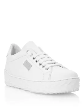 Кожаные кроссовки Philipp Plein TM, белый