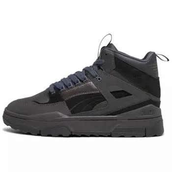 Кожаные кроссовки Puma Slipstream Hi Xtreme, цвет Gray Black