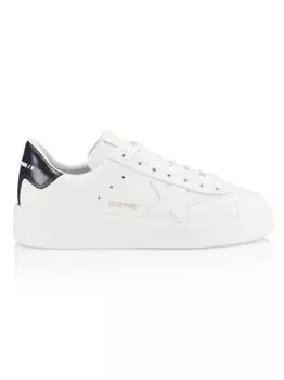 Кожаные кроссовки Purestar Golden Goose, белый