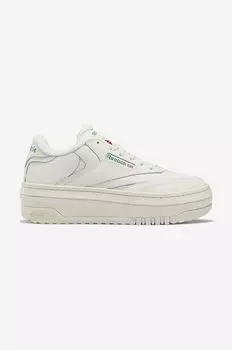 Кожаные кроссовки Reebok Classic, бежевый