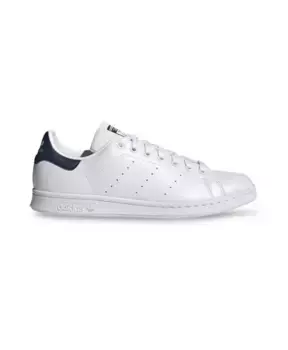 Кожаные кроссовки с клише Adidas, белый