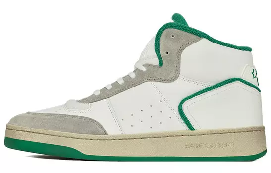 Кожаные кроссовки SL/80 Saint Laurent