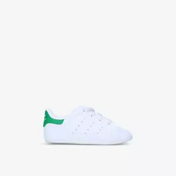 Кожаные кроссовки Stan Smith 7-10 лет Adidas, белый