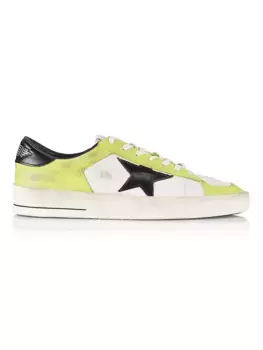 Кожаные кроссовки Stardan Golden Goose, черный