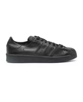 Кожаные кроссовки Superstar Y-3, черный