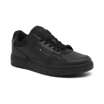 Кожаные кроссовки th Basket Core ess Tommy Hilfiger, черный