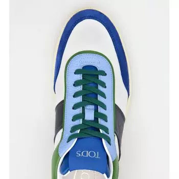 Кожаные кроссовки Tod's Tabs, мультиколор