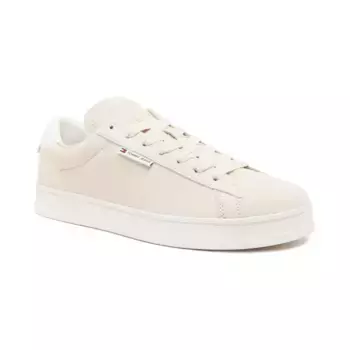 Кожаные кроссовки Tommy Hilfiger, экрю