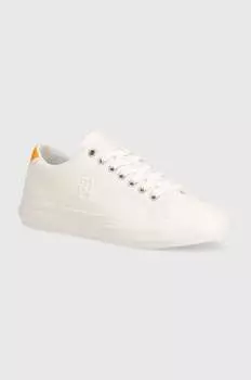 Кожаные кроссовки Tommy Hilfiger, белый