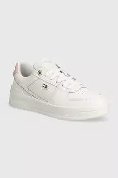 Кожаные кроссовки Tommy Hilfiger, белый