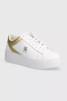 Кожаные кроссовки Tommy Hilfiger, белый