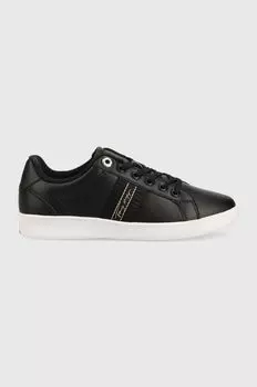 Кожаные кроссовки Tommy Hilfiger, черный