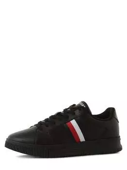 Кожаные кроссовки Tommy Hilfiger, черный