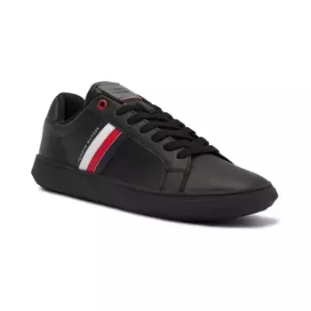 Кожаные кроссовки Tommy Hilfiger, черный