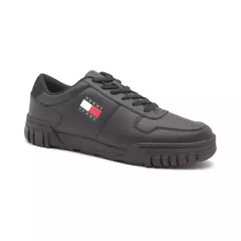 Кожаные кроссовки Tommy Hilfiger, черный