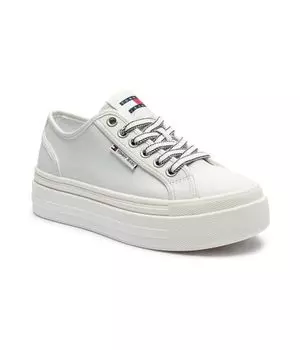 Кожаные кроссовки Tommy Jeans, белый