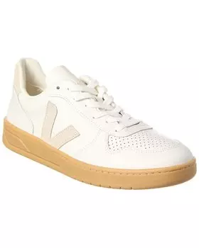 Кожаные кроссовки VEJA V-10, белый