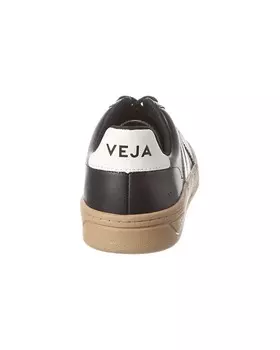 Кожаные кроссовки VEJA V-12, черный