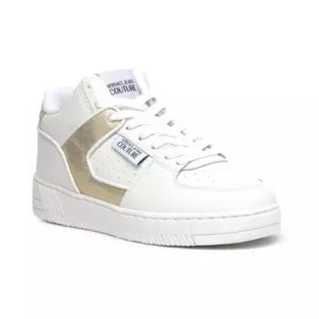 Кожаные кроссовки Versace, белый