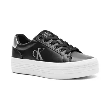 Кожаные кроссовки Vulc Calvin Klein, черный