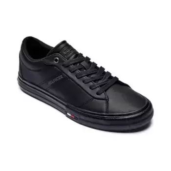 Кожаные кроссовки Vulc Tommy Hilfiger, черный