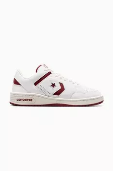 Кожаные кроссовки Weapon Converse, белый