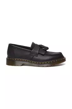 Кожаные лоферы Adrian Dr. Martens, черный