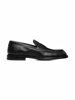 Кожаные лоферы Dolce&Gabbana, черный