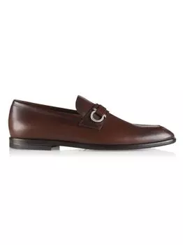 Кожаные лоферы Florio FERRAGAMO