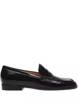 Кожаные лоферы Gianvito Rossi, черный