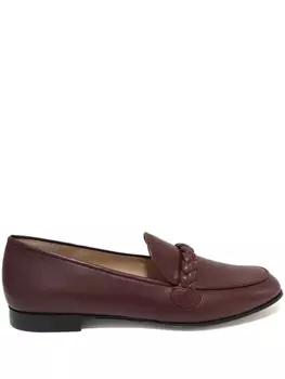 Кожаные лоферы Gianvito Rossi, красный