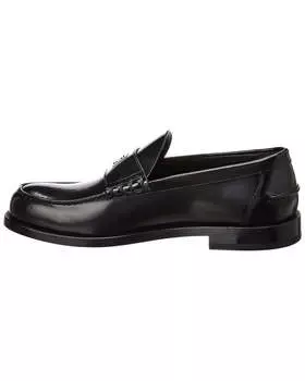 Кожаные лоферы Givenchy Mr G, черный
