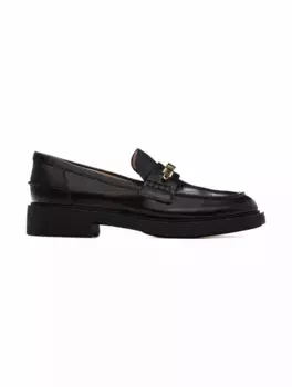 Кожаные лоферы Martine Gianvito Rossi, черный