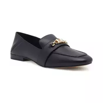 Кожаные лоферы Tiffanie Michael Kors, черный